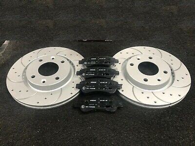 FOR SKODA OCTAVIA SUPERB KODIAQ FRONT DRILLED GROOVED BRAKE DISCS