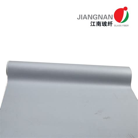 Grey Silicone Fiberglass Cloth Silicone Coated Fiberglass Cloth With