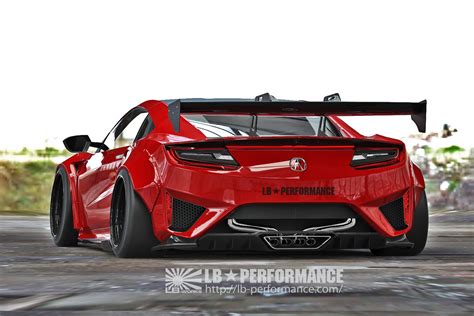 Liberty Walk Nsx Revealed Sports Ultra Wide Body Kit And Wheels