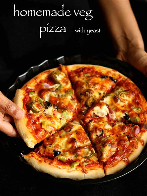 Veg Pizza Recipe Veggie Pizza Recipe Vegetable Pizza Recipe