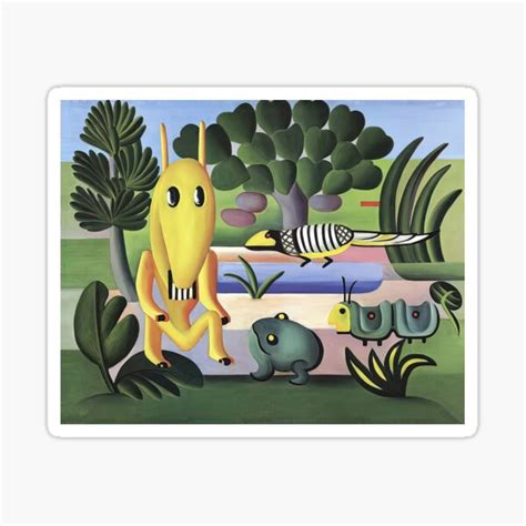 Tarsila Do Amaral Sticker For Sale By Marylangan Redbubble