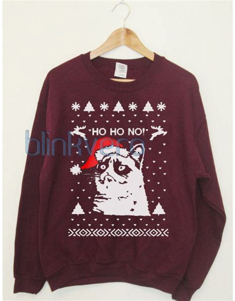 grumpy cat christmas sweater t shirt 20