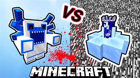 Snow Queen Vs Alpha Yeti In Minecraft YouTube