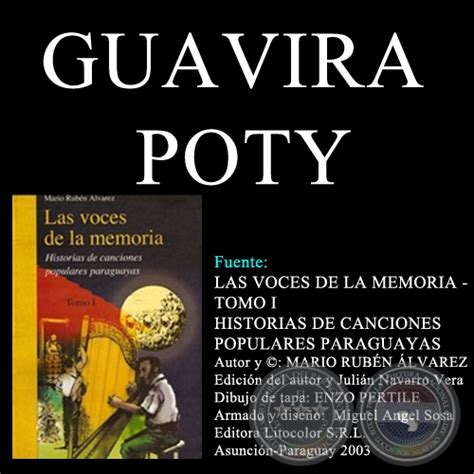 Portal Guaraní GUAVIRA POTY Música MAURICIO CARDOZO OCAMPO