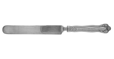 Wedding Rose Sterling 1900 No Monograms Old French Hollow Knife