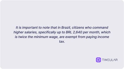 Average Salary In Brazil Timeular