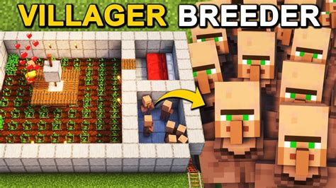 The Best Infinite Villager Breeder Farm In Minecraft 1 20 Tutorial Youtube