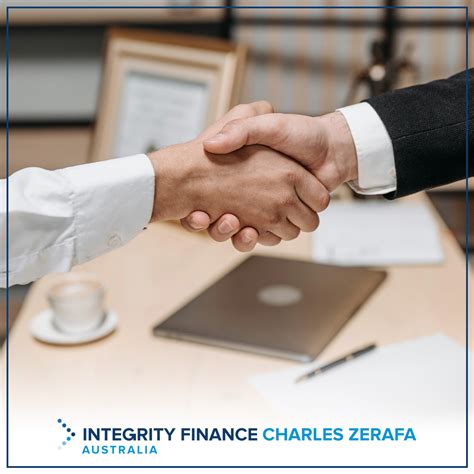 Navigating Finance With Charles Zerafa Integrity Finance Australia