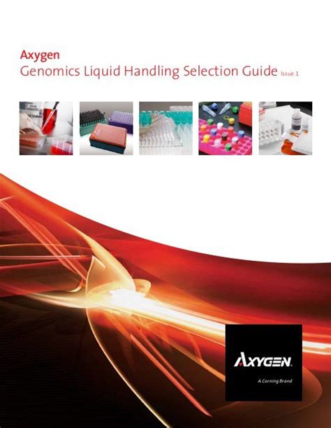 Genomics Liquid Handling Selection Guide Issue Corning Off