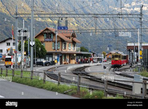 Wilderswil Train Hi Res Stock Photography And Images Alamy