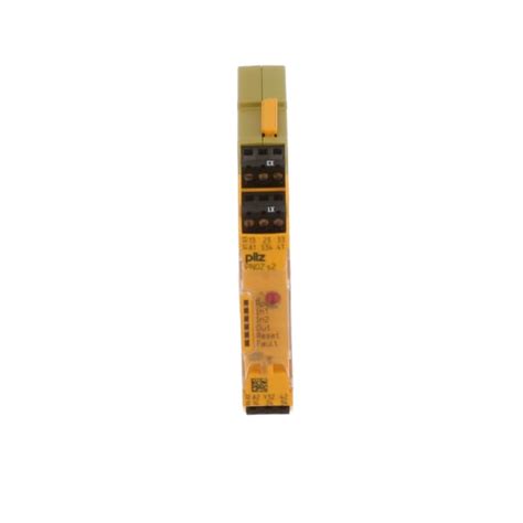 Pilz Pnoz S2 24vdc 3 No 1 Nc Safety Relay 1 Ch E Stop Monitoring