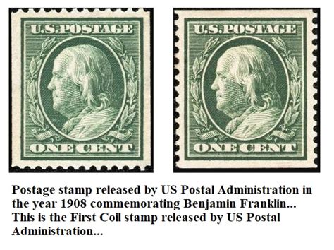 The Day And Stamp It Was 29 December First Coil Stamp Of Usa