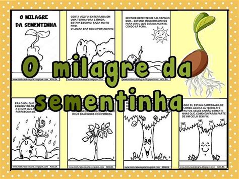 Hist Ria Da Sementinha Meio Ambiente Mistura De Alegria