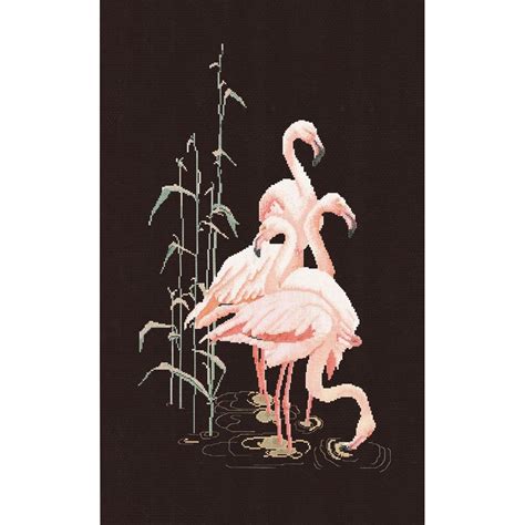 Thea Gouverneur Flamant Rose Kit Point Croix