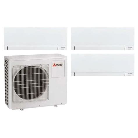 MITSUBISHI ELECTRIC MXZ 3F54VF 3x MSZ AY25VGKP Kit TrialSplit A