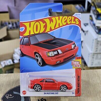 HOT WHEELS 84 FORD MUSTANG SVO RED 2024 Series THEN AND NOW EBay