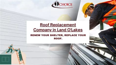 Ppt Best Roof Replacement Company In Land Olakes Powerpoint