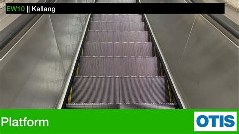 Kallang Mrt Station Otis Escalator Platform Youtube