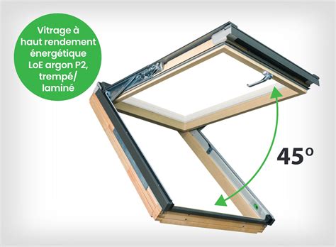 Fakro Fpp V Preselect Max Fen Tre Pivotante Ouverture Sup Rieure