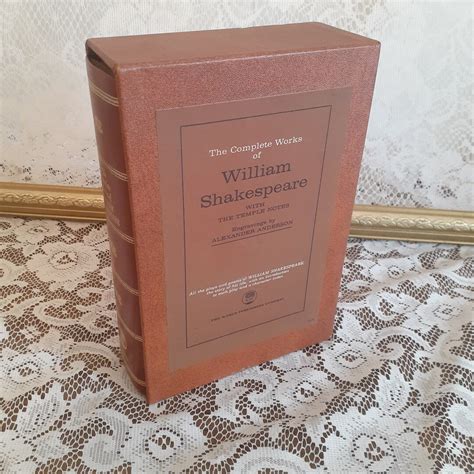 The Complete Works Of William Shakespeare The World Publishing Company