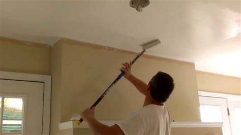 How To Paint Ceilings In Minutes Painted Ceiling Painting