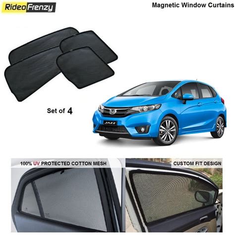 Buy New Honda Jazz Magnetic Car Window Sunshades Online At Low Prices