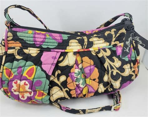 Vera Bradley Crossbody Purse Suzani Retired Pattern 10w X 5 1 2h X 3d