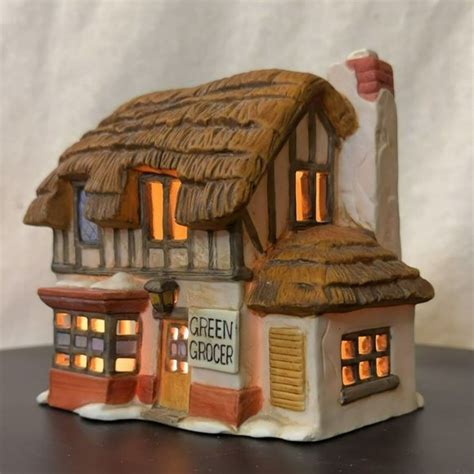 Department 56 Holiday Dept 56 Green Grocer Dickens Village Lighted Christmas Decoration From