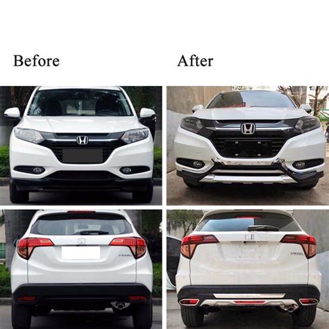 Honda Vezel Bumper Brave Design Front And Rear Bumper Modified Crash