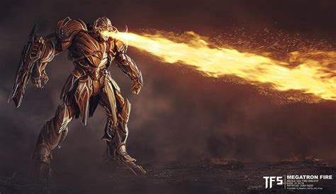 Fire Breathing Megatron and More Concept Art from Transformers: The ...