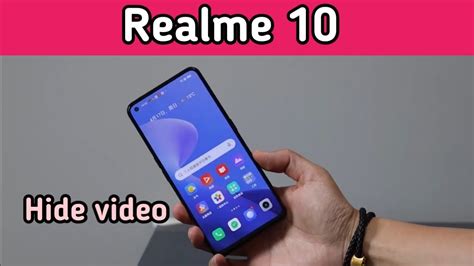 How To Hide App In Realme Realme Main Apps Hide Setting Kaise