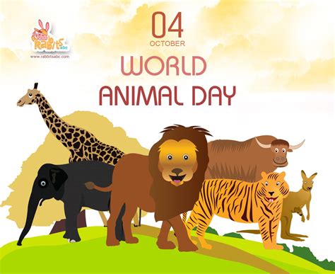 world animal day   world wide action  animal privileges
