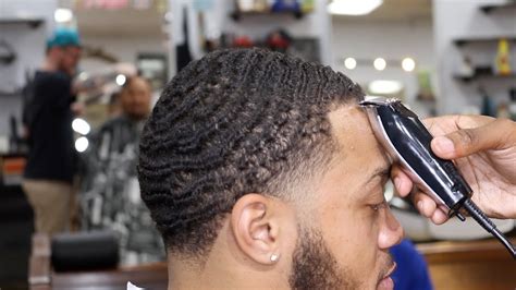 Cleanest 360 Wave Haircut Taper Fade Youtube