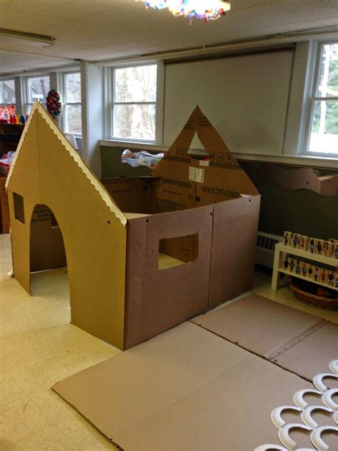 How To Make A House Out Of Cardboard Big Img Wut