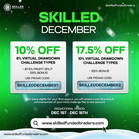 ️ SKILLED DECEMBER PROMOTIONS ️... - Skilled Funded Traders