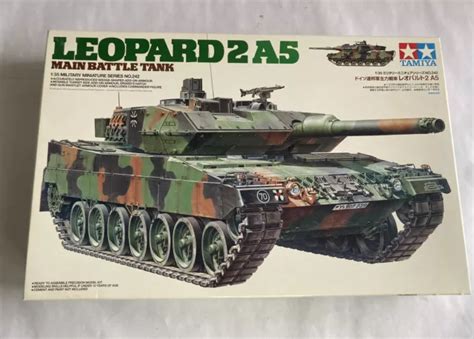 TAMIYA 35242 LEOPARD 2A5 Main Battle Tank 1 35 SCALE LR SB EUR 26 22