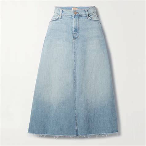 The Best Long Denim Skirts Are Ruling Street Style Nestia