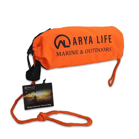 Arya Life Throw Rope Rescue Bag With 70ft Of Marine Rope ARYA LIFE