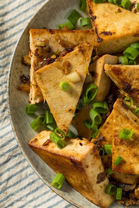 Asian Homemade Lemongrass Tofu Dish Stock Image Image Of Tempeh Spicy 272553993