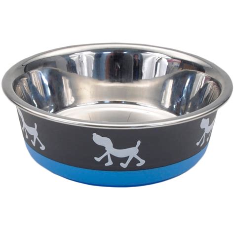 Maslow Pup Design Bowls Blue Comprar En Busmark