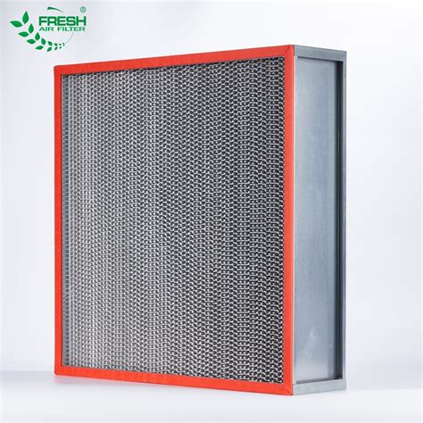 High Temperature Resistant Air HEPA Filter High Temperature