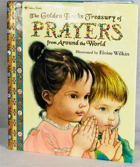 1975 Golden Book Treasury Of Prayers From Around The World Ill Eloise