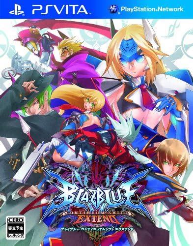 Blazblue Continuum Shift Extend Ps Vita Import Japonais Amazon