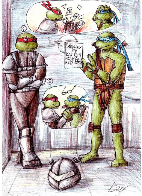 Leo And Raph By Amur3314 On Deviantart