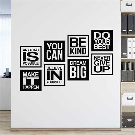 Amazon Motivational And Inspirational Office Wall Decal Sticker