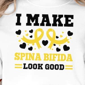 Spina Bifida Awareness Svg Png I Make Spina Bifida Look Good Svg