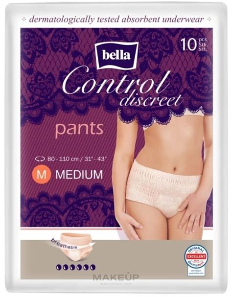 Впитывающие трусы женские M, 80-110 см, 10 шт. - Bella Control Discreet ...