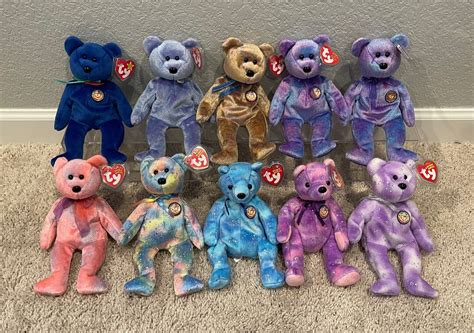 Ty Beanie Babies Th Anniversary Celebration Decade Bears Denmark