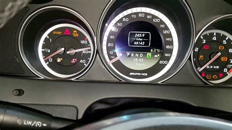 How To Reset Tyre Pressure On Mercedes C63 Youtube