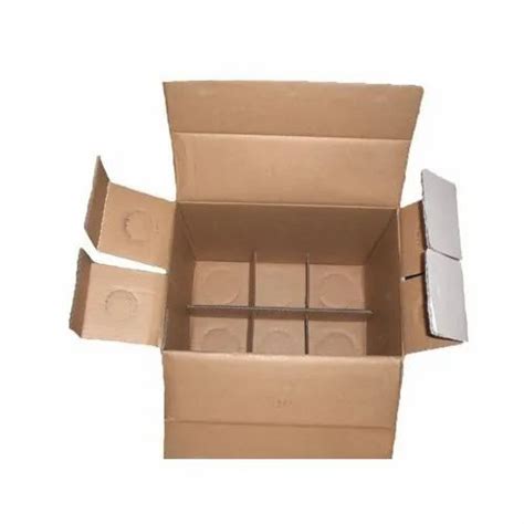 Brown Rectangular 5 Ply Corrugated Carton Box For Shipping At Rs 10